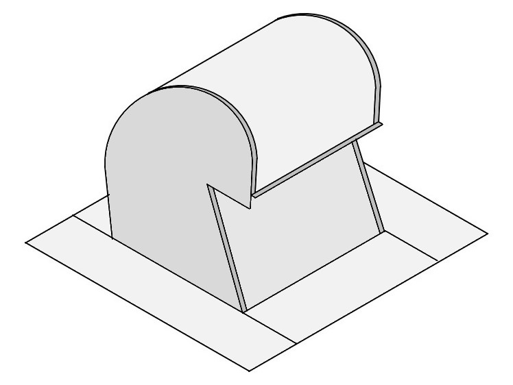 FLAMCO Gooseneck Vent